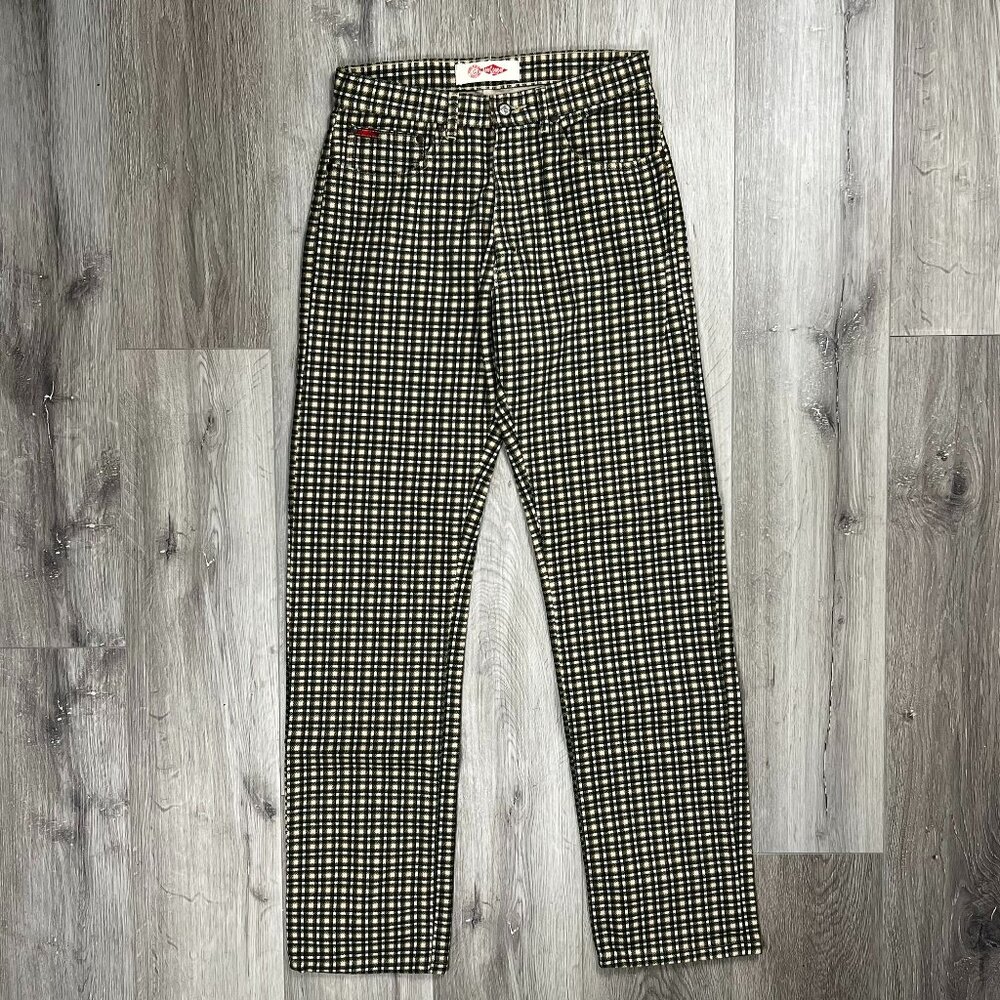 Vintage Lee Cooper "Work Master" Checkered Pants 28
